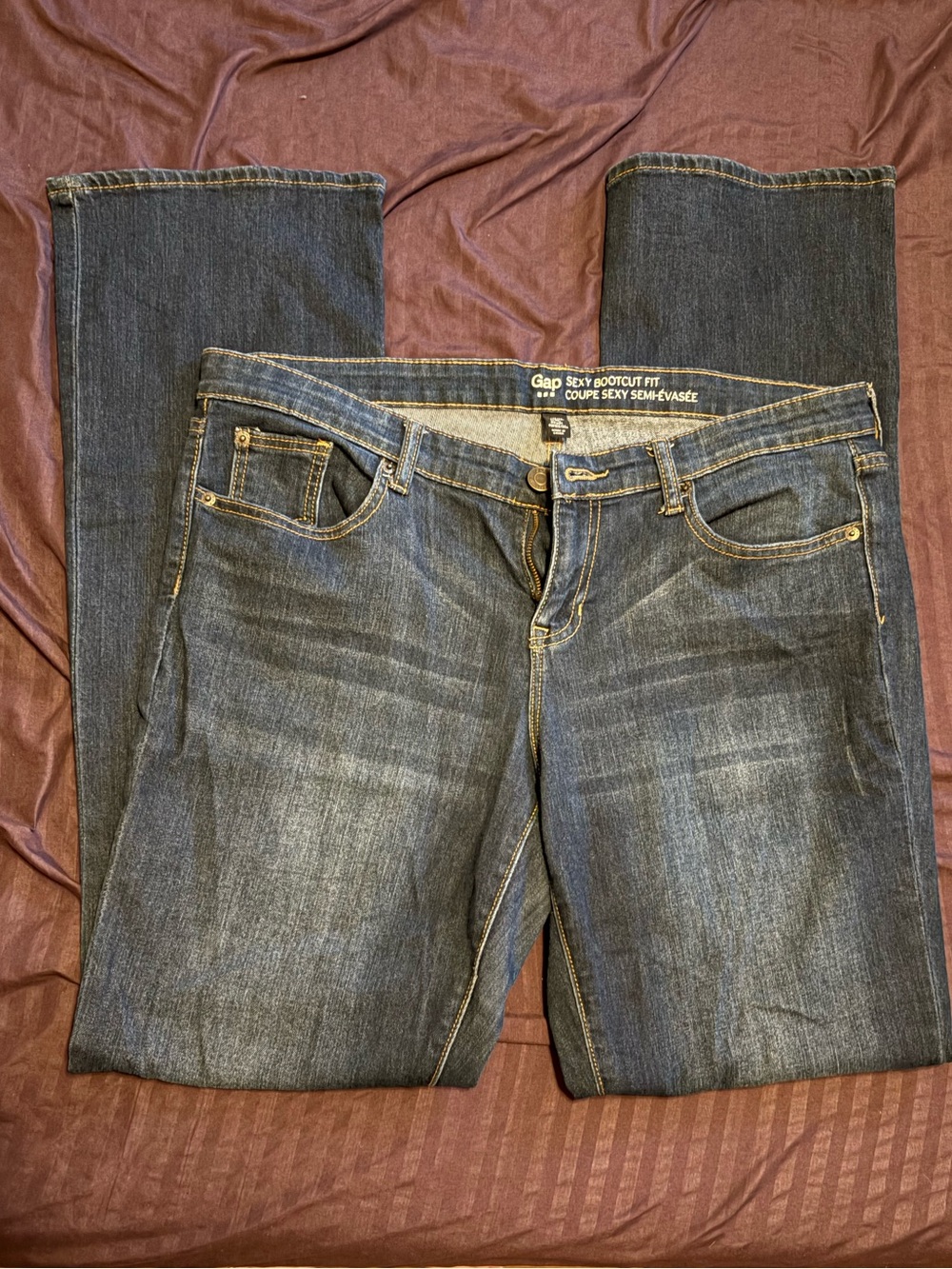 Gap Sexy Bootcut fit Jeans 14L 32 14 long